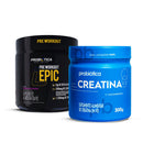 Kit Creatina 300g + Pré treino Épic 300g
