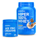 Kit Mix Pro Creatine 300g + Hiper 100% Whey 900g