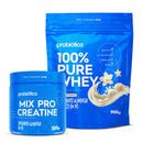 Kit Mix Pro Creatine 300g + 100% Pure Whey Refil 900g