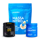 Kit Massa Nitro Refil 2,5kg + Creatina 300g + Épic 300g