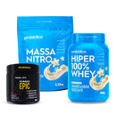 Kit Hiper Whey 900g + Massa Nitro 2,5kg + Epic 300g