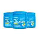 Kit 3x Colágeno Hidrolisado Pro Collagen em Pó 330g (Total 990g) – Pele, Unhas e Cabelos I BIGGANG